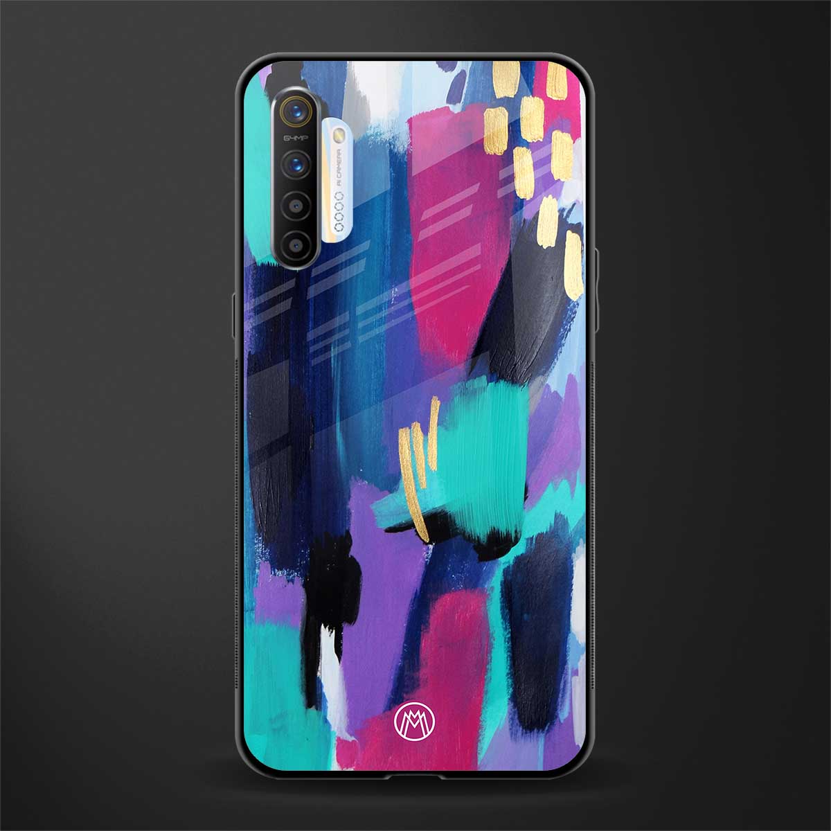 glitz glass case for realme x2 image