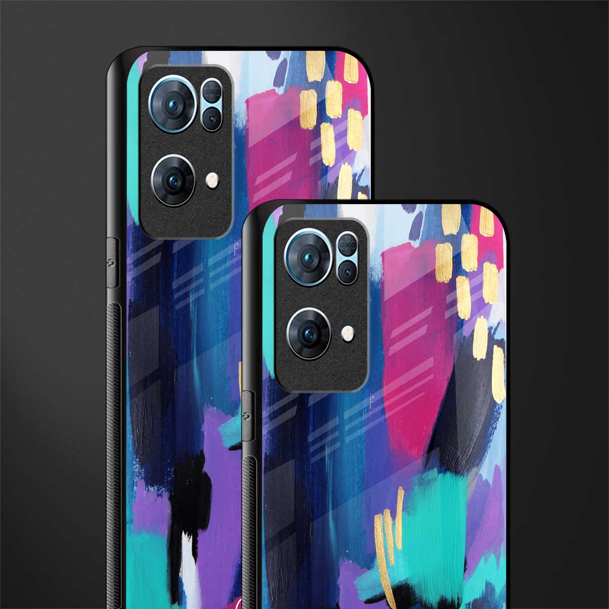 glitz glass case for oppo reno7 pro 5g image-2