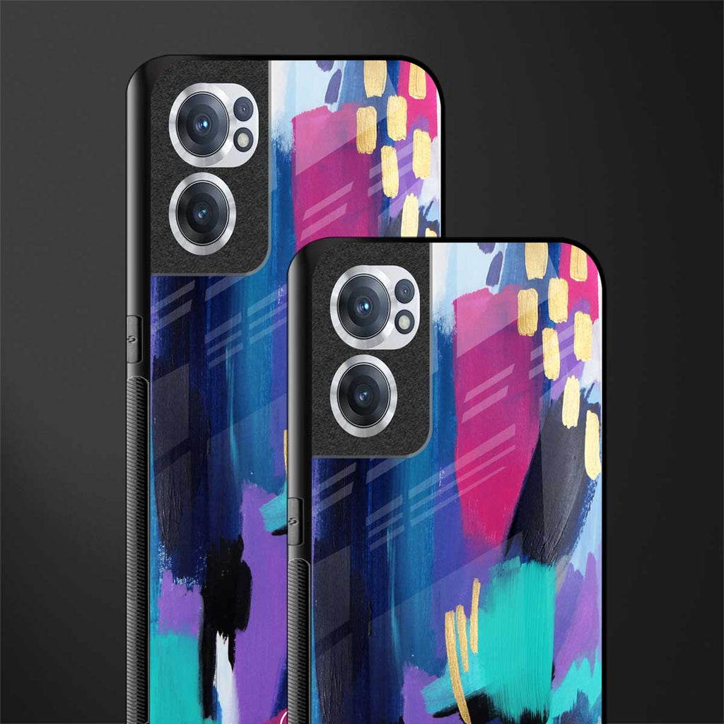 glitz glass case for oneplus nord ce 2 5g image-2