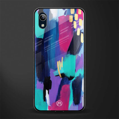 glitz glass case for vivo y1s without fingerprint image