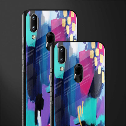 glitz glass case for vivo y95 image-2