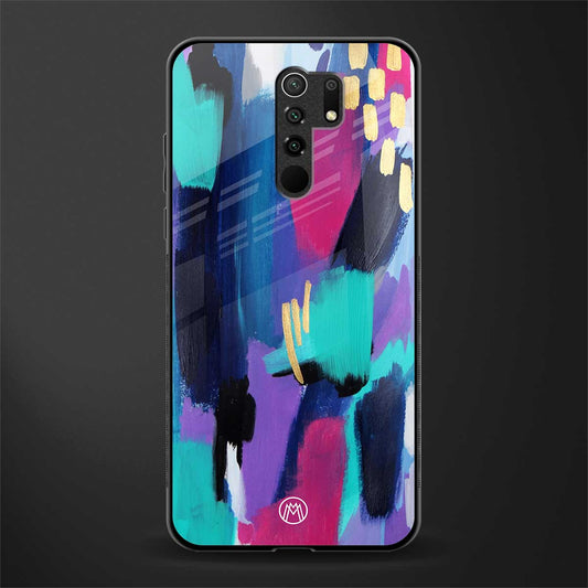 glitz glass case for redmi 9 prime image