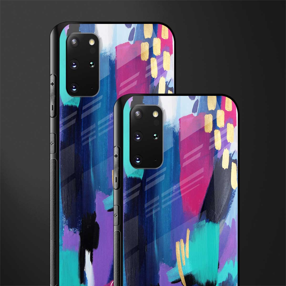 glitz glass case for samsung galaxy s20 plus image-2