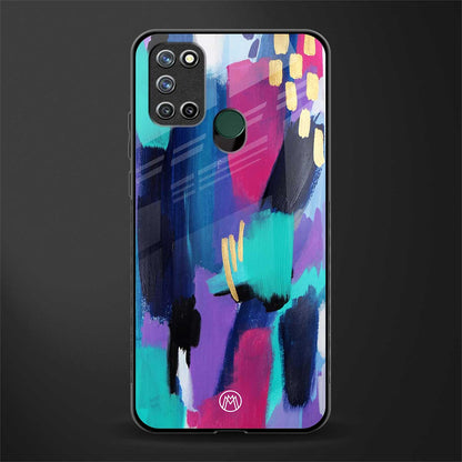 glitz glass case for realme 7i image