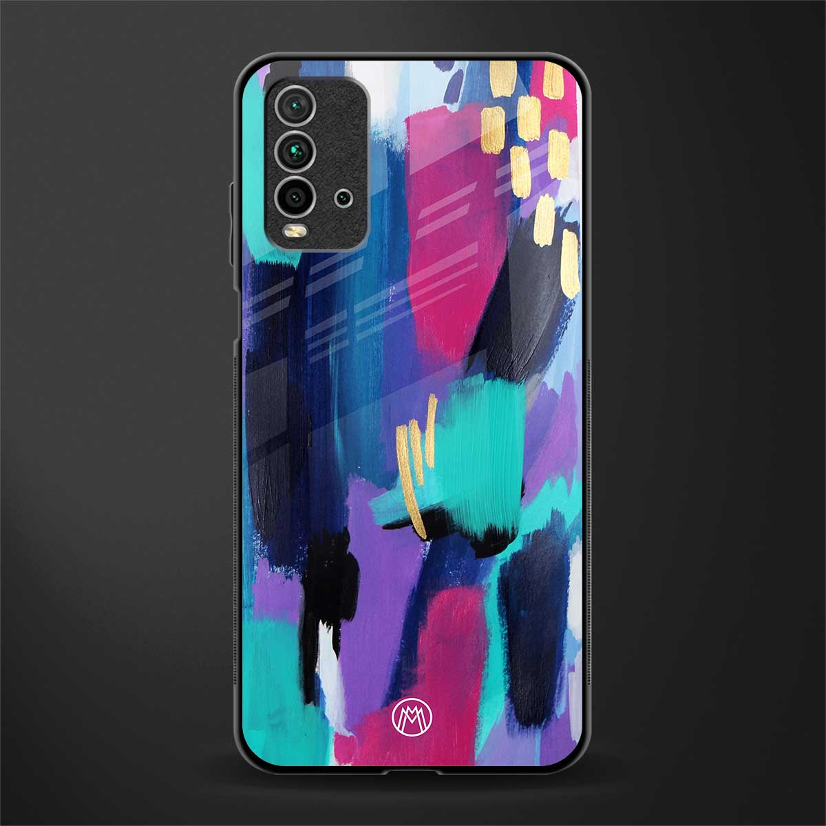 glitz glass case for redmi 9 power image