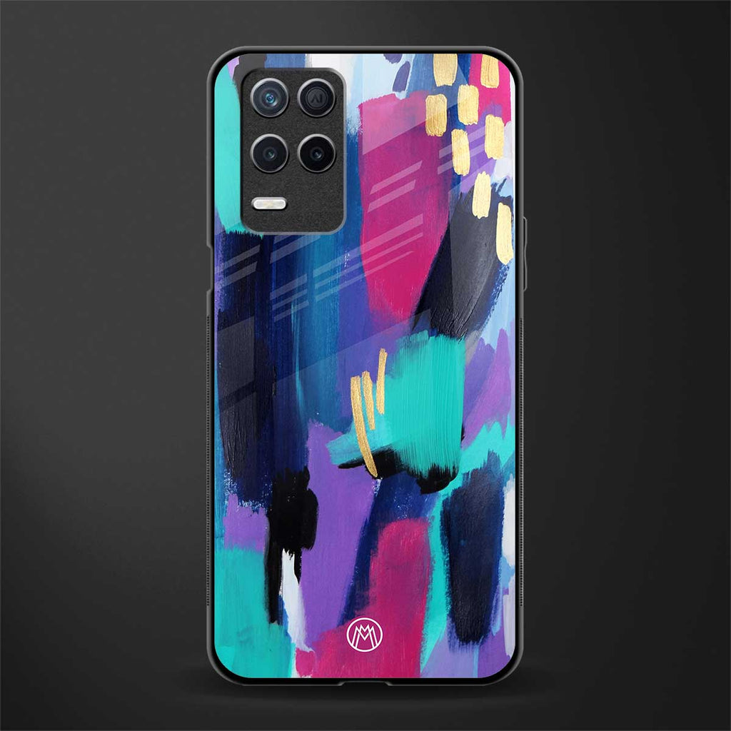 glitz glass case for realme 8 5g image