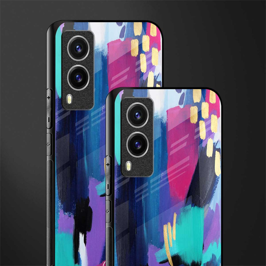 glitz glass case for vivo v21e 5g image-2