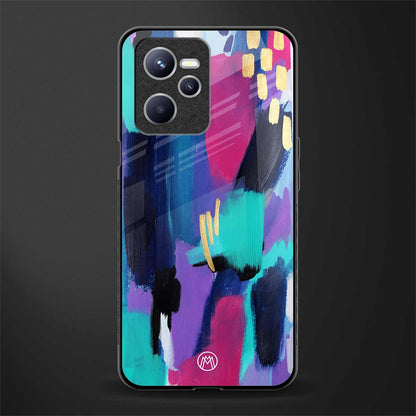 glitz glass case for realme c35 image