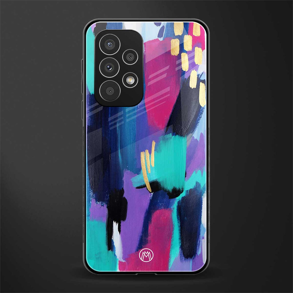 glitz back phone cover | glass case for samsung galaxy a23
