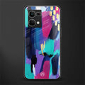 glitz back phone cover | glass case for oppo f21 pro 4g