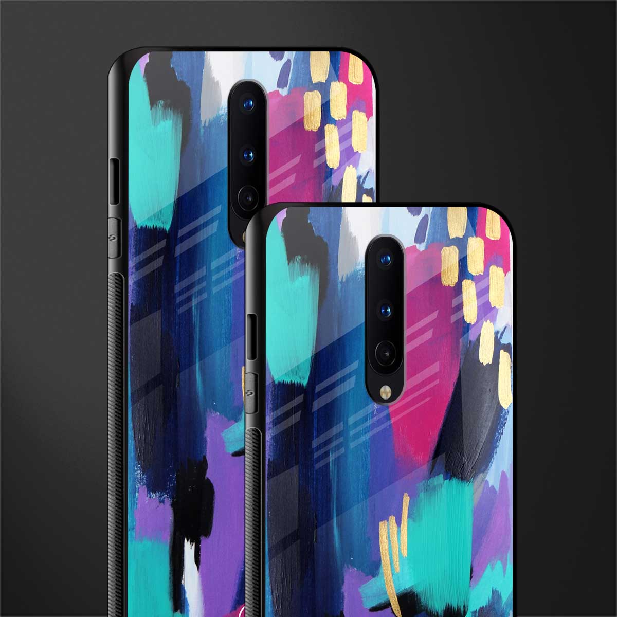 glitz glass case for oneplus 8 image-2