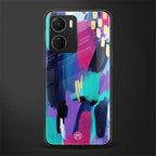 glitz back phone cover | glass case for vivo y16