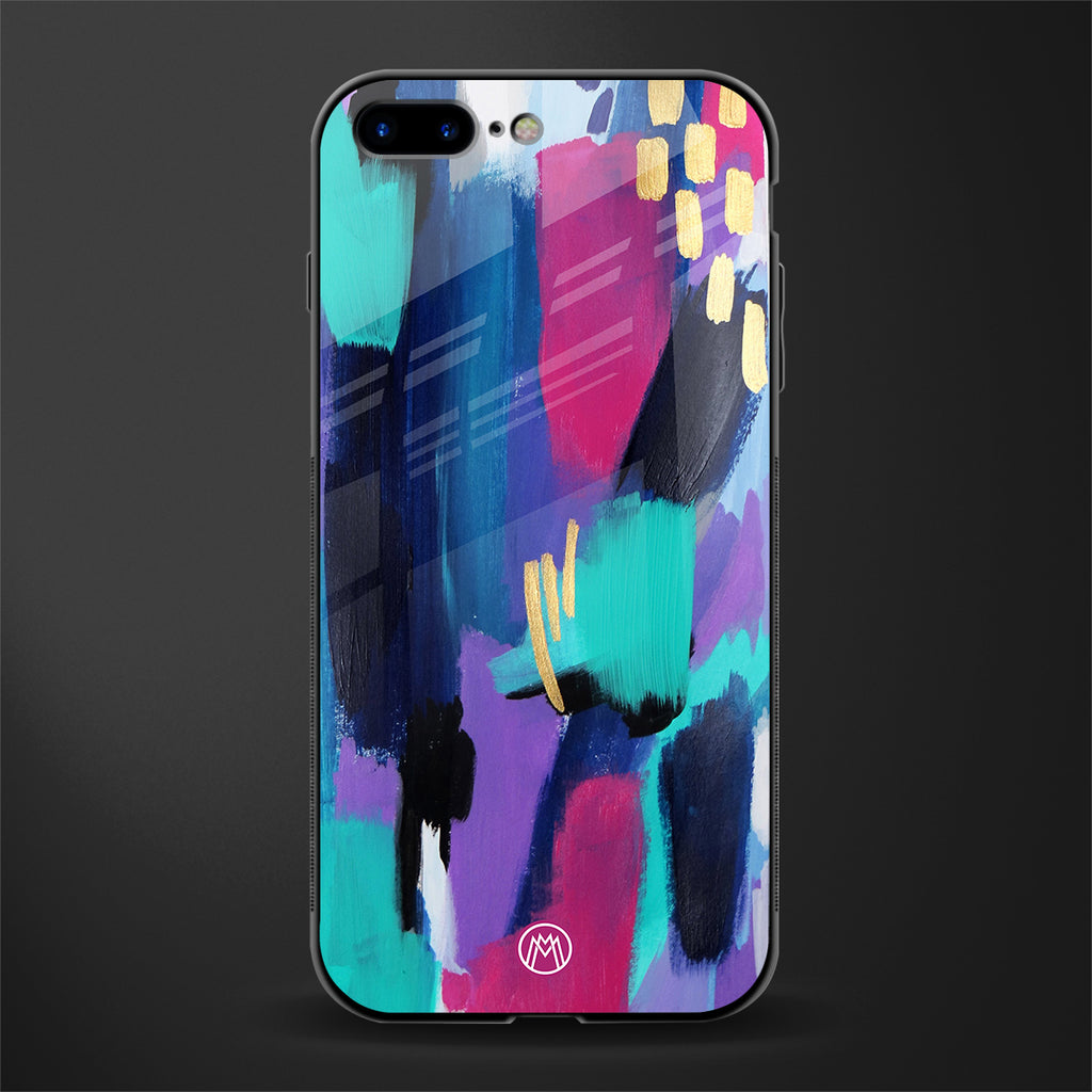 glitz glass case for iphone 7 plus image