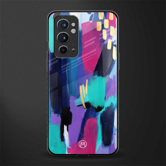 glitz glass case for oneplus 9rt image