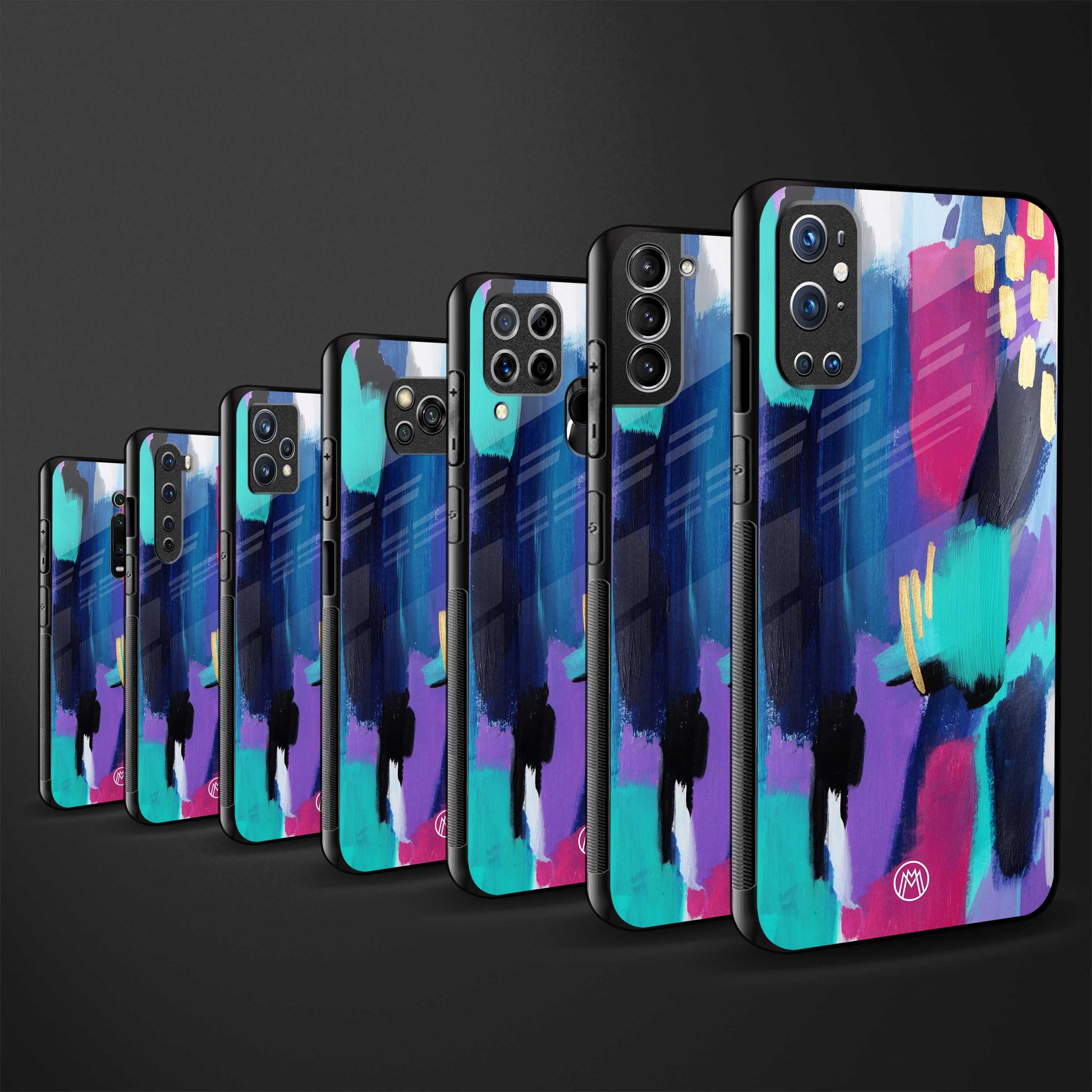 glitz glass case for iphone se 2020 image-3