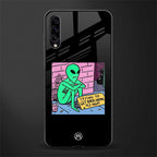 go home alien glass case for samsung galaxy a50s image