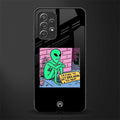 go home alien glass case for samsung galaxy a72 image
