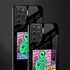 go home alien glass case for oppo f19 pro image-2