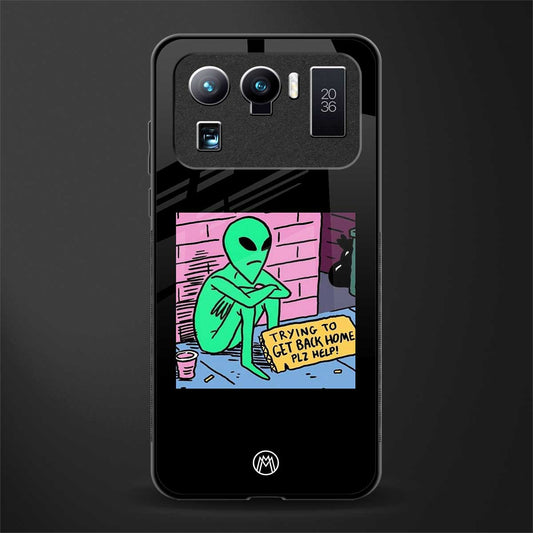 go home alien glass case for mi 11 ultra 5g image