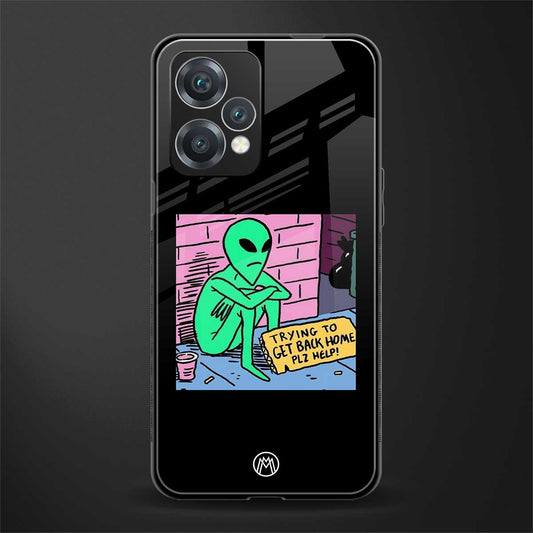 go home alien back phone cover | glass case for oneplus nord ce 2 lite 5g
