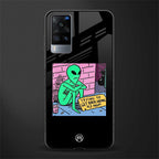 go home alien glass case for vivo x60 image