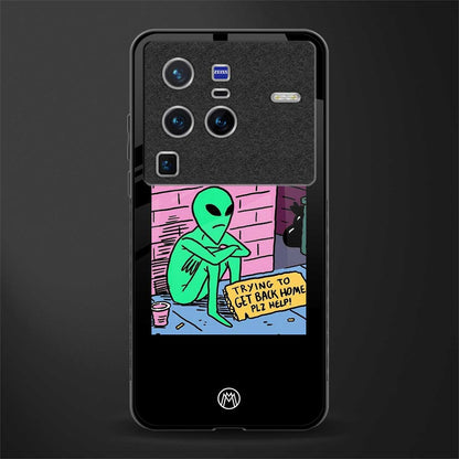 go home alien glass case for vivo x80 pro 5g image