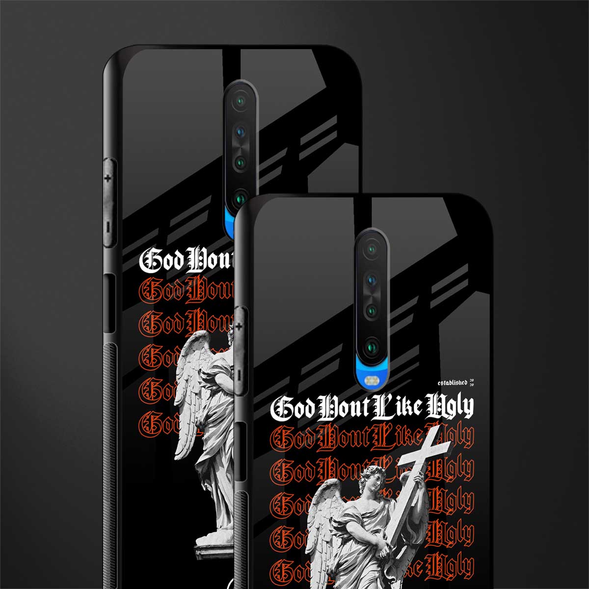 god don't like ugly phone cover for poco x2