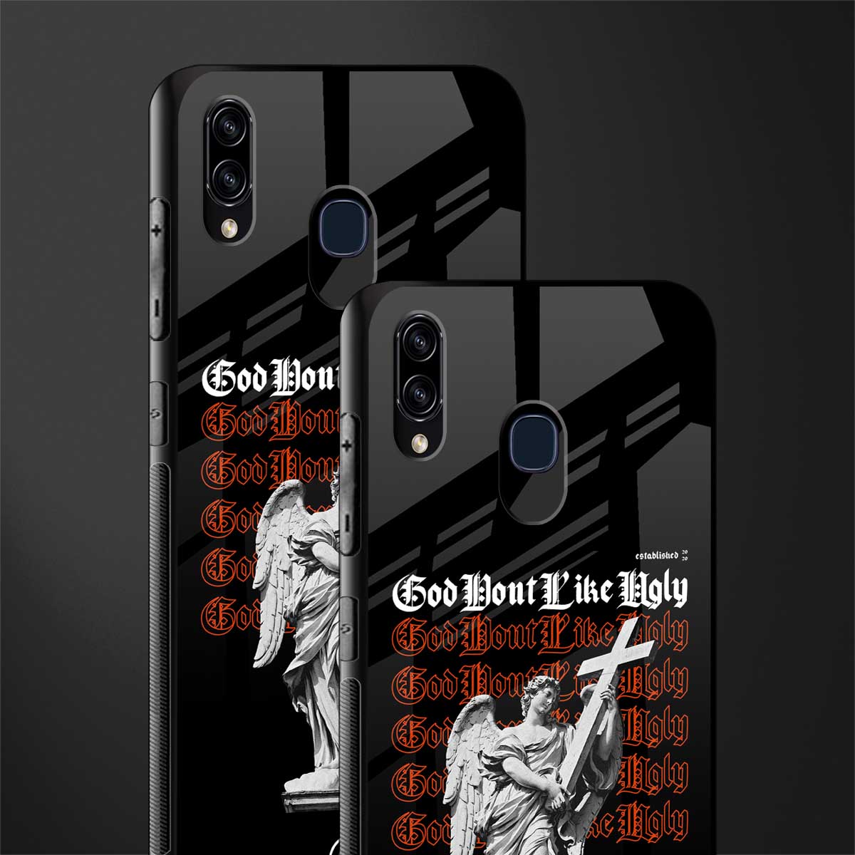 god don't like ugly phone cover for samsung galaxy a20