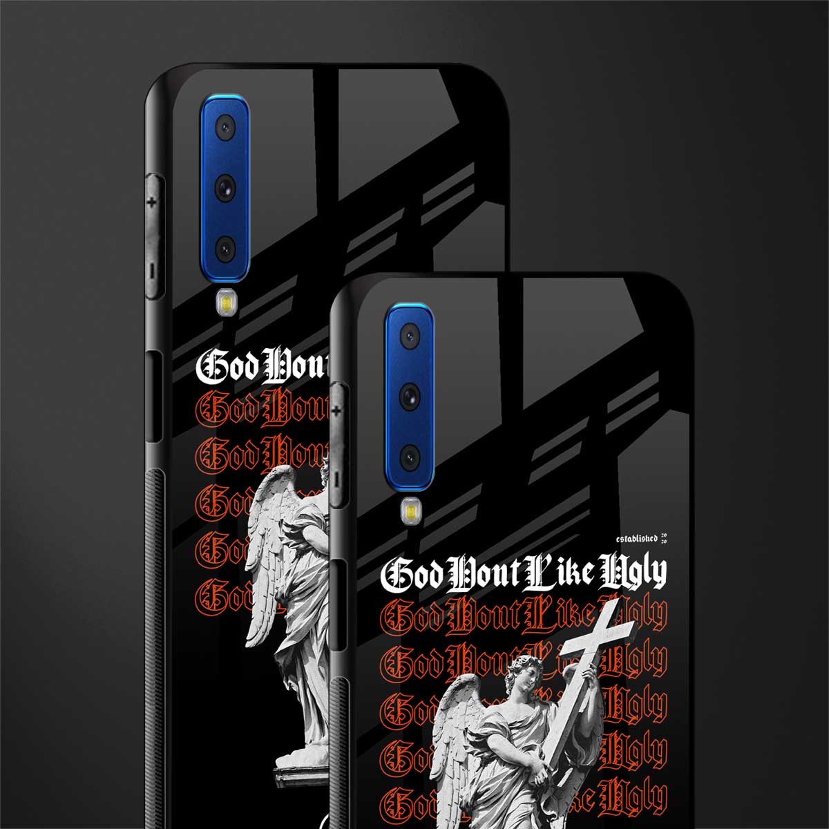 god don't like ugly phone cover for samsung galaxy a7 2018