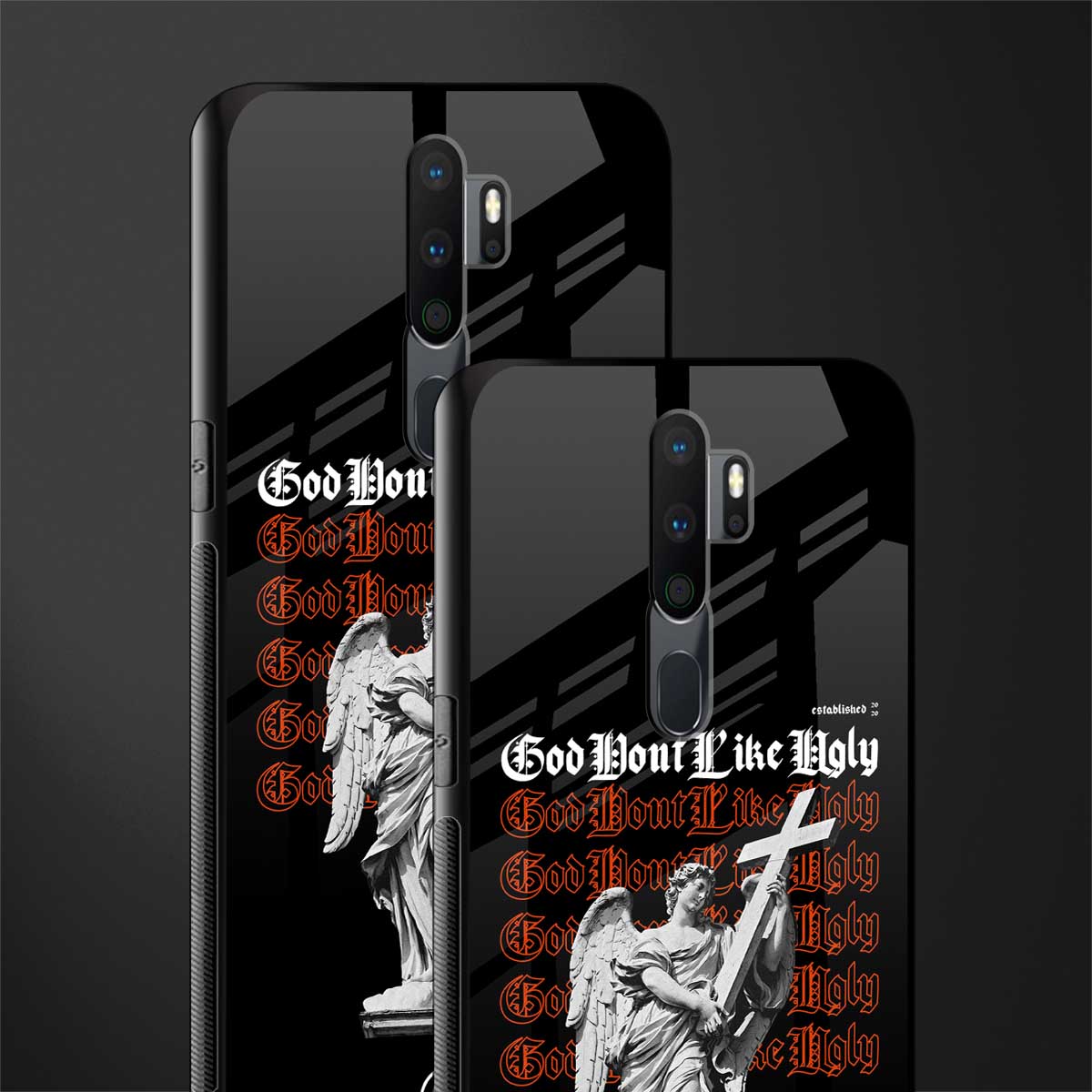god don't like ugly phone cover for oppo a5 2020