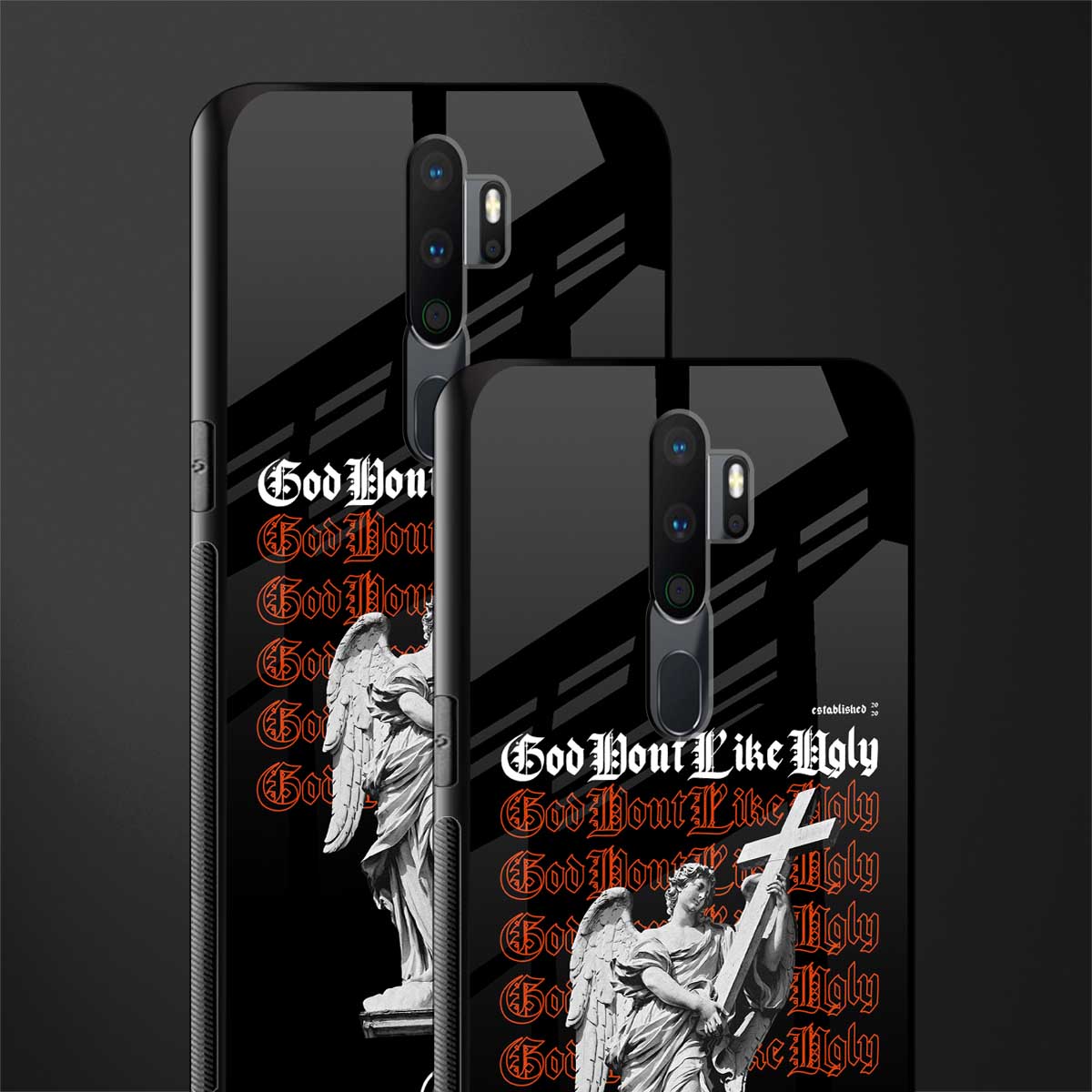 god don't like ugly phone cover for oppo a9 2020
