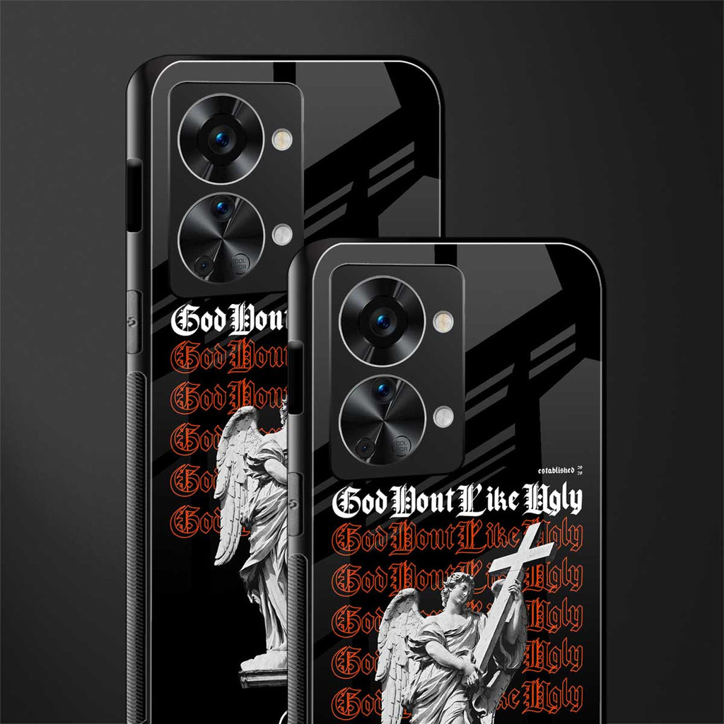 god don't like ugly glass case for phone case | glass case for oneplus nord 2t 5g