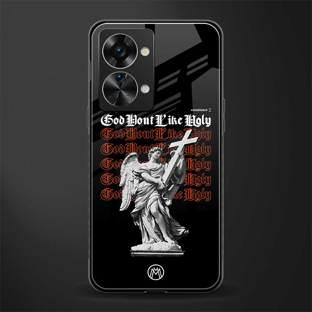 god don't like ugly glass case for phone case | glass case for oneplus nord 2t 5g