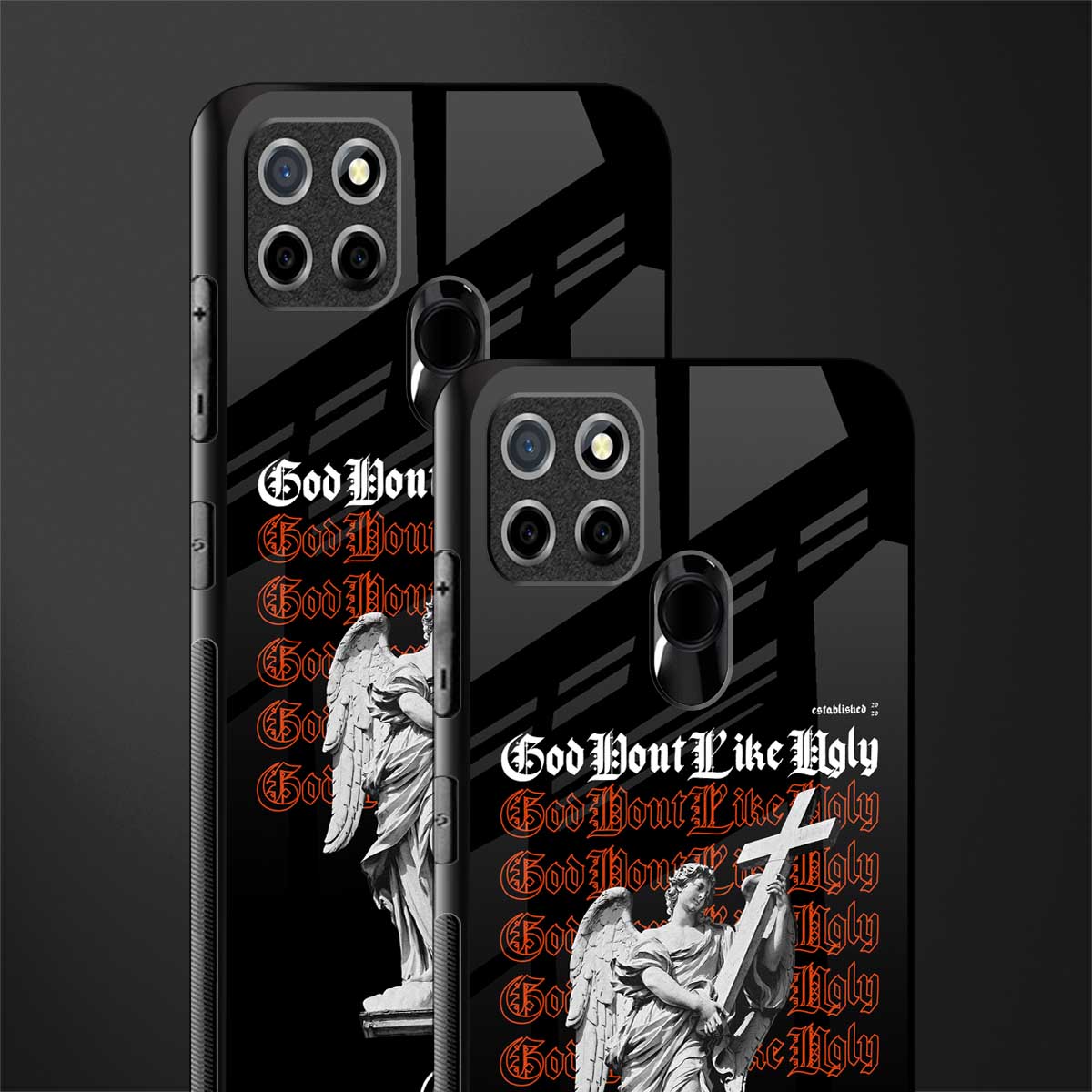 god don't like ugly phone cover for realme narzo 20