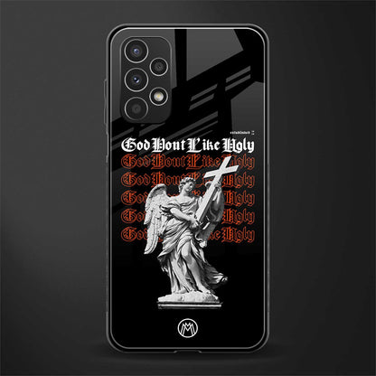god don't like ugly back phone cover | glass case for samsung galaxy a13 4g