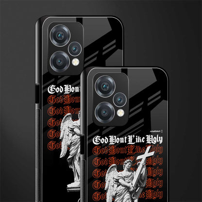 god don't like ugly back phone cover | glass case for oneplus nord ce 2 lite 5g