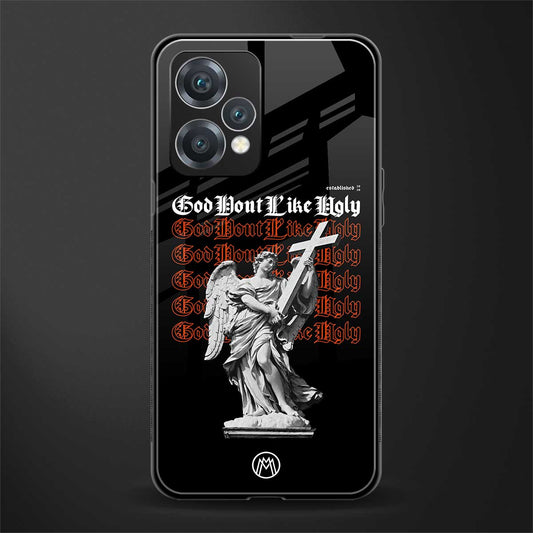 god don't like ugly back phone cover | glass case for oneplus nord ce 2 lite 5g