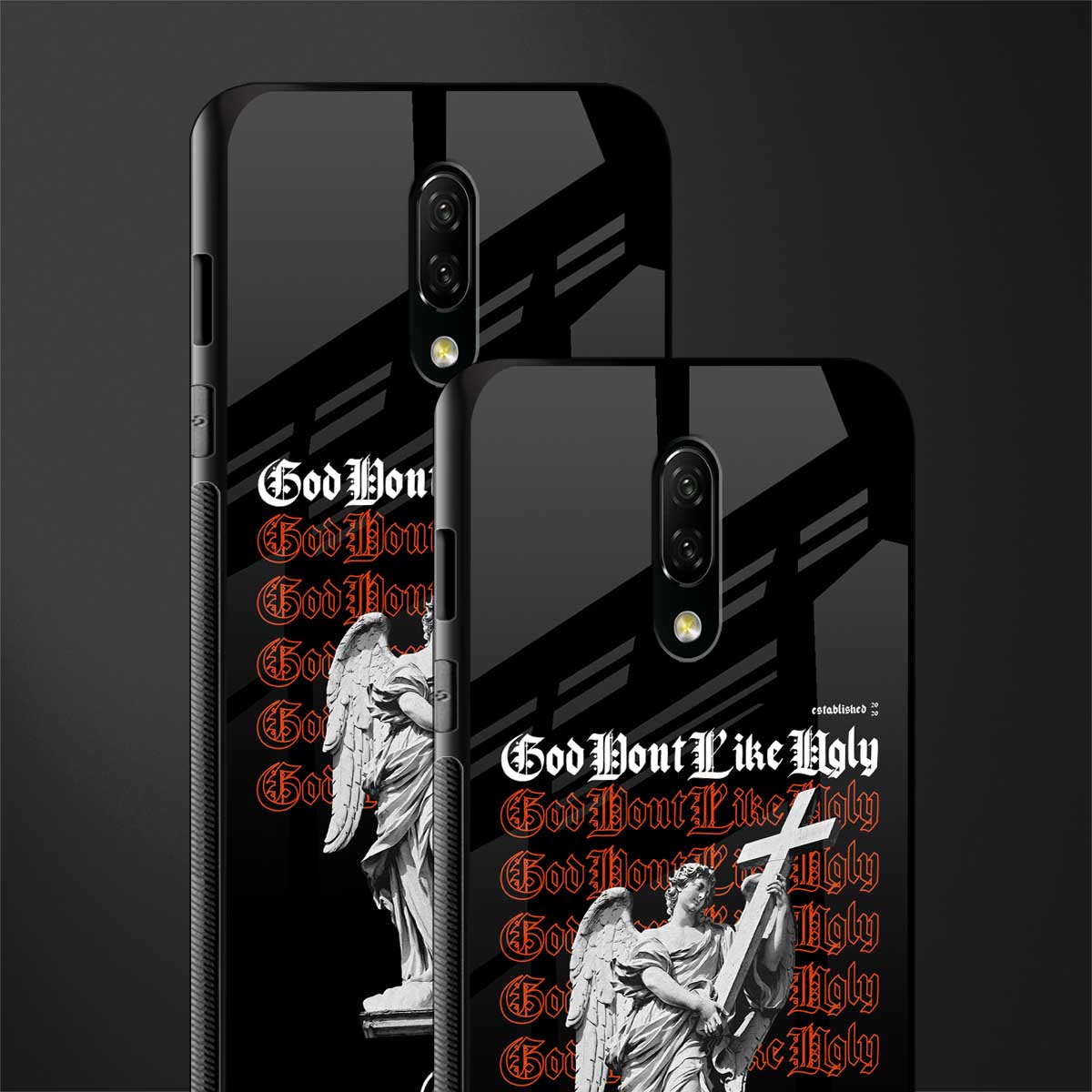 god don't like ugly phone cover for oneplus 7