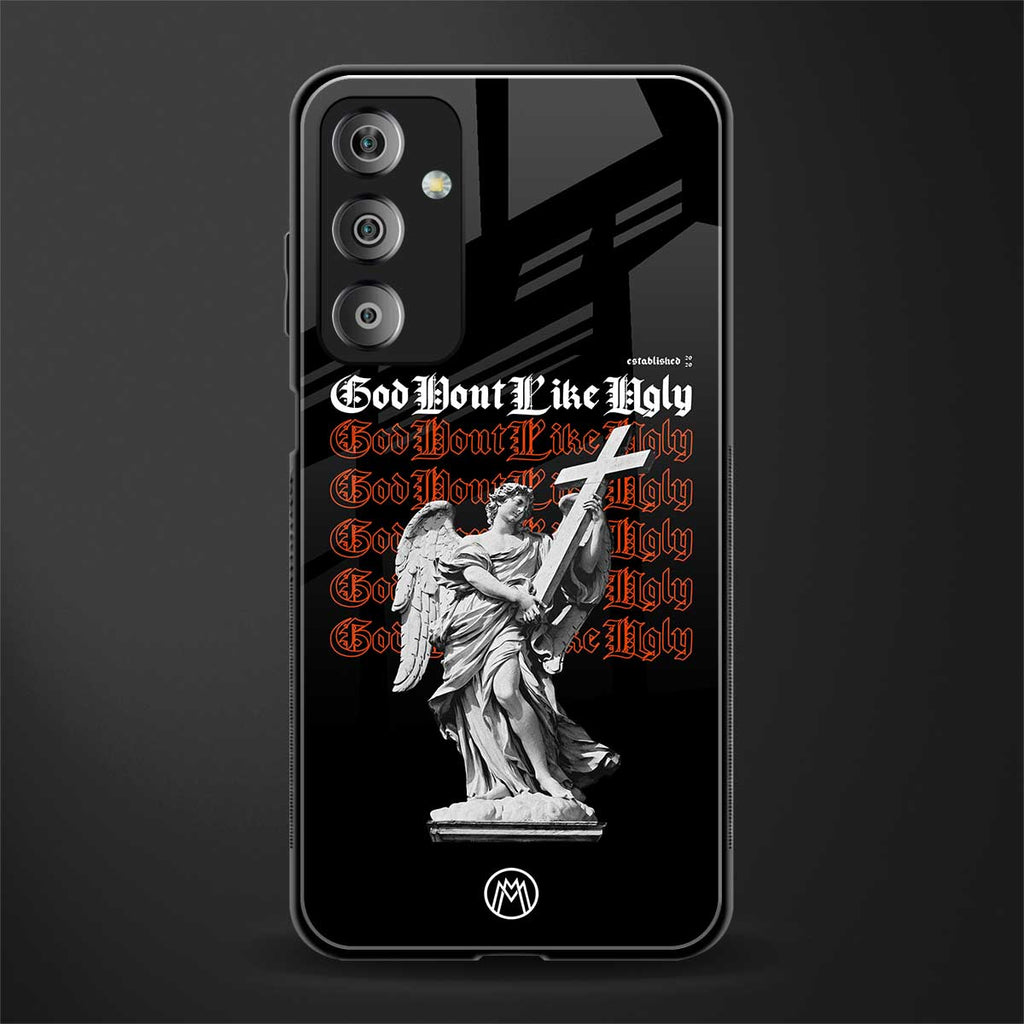 god don't like ugly back phone cover | glass case for samsung galaxy f23 5g