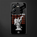 god don't like ugly back phone cover | glass case for vivo v25 pro 5g