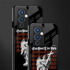 god don't like ugly back phone cover | glass case for oneplus 9