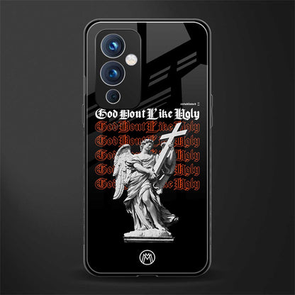 god don't like ugly back phone cover | glass case for oneplus 9