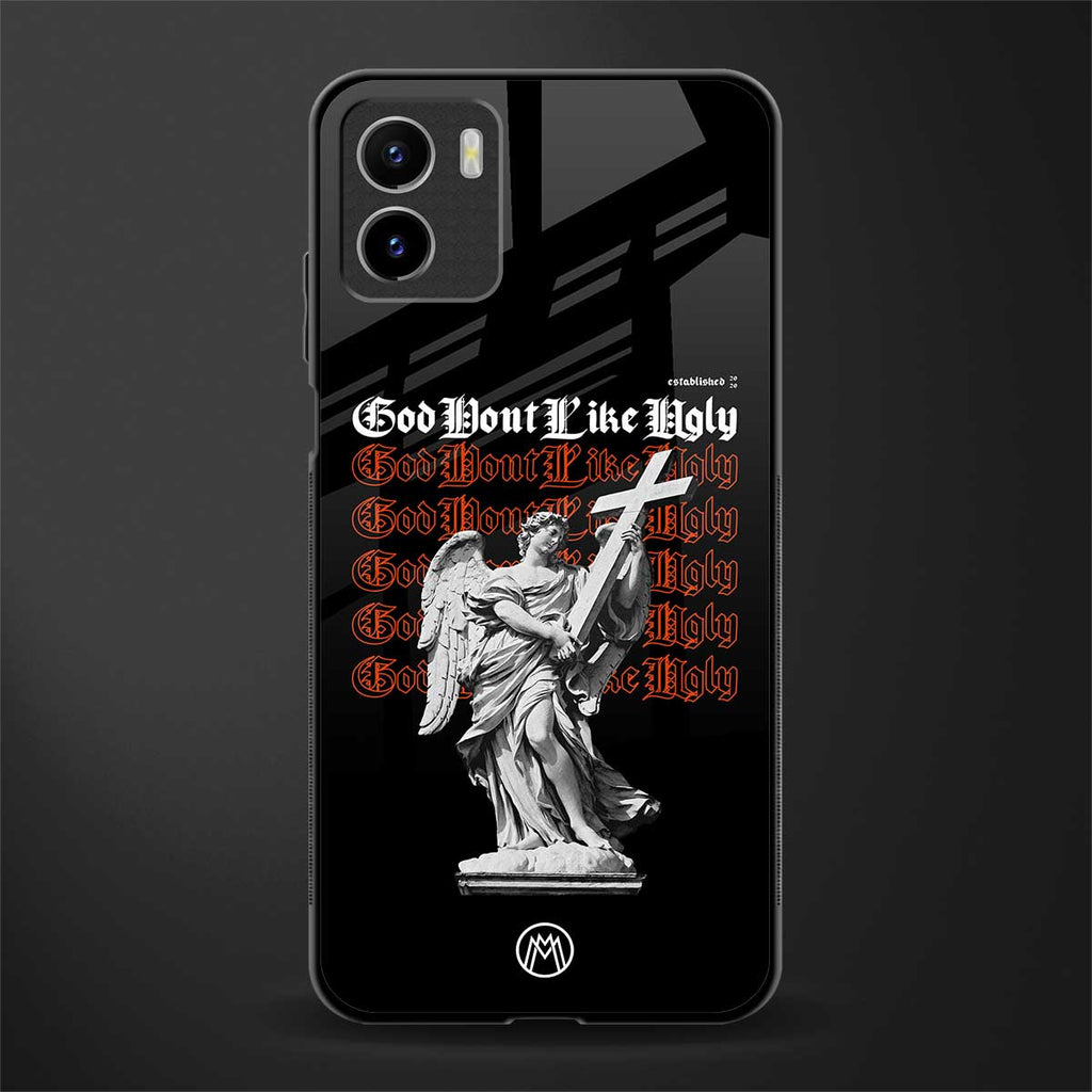 god don't like ugly back phone cover | glass case for vivo y72