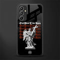 god don't like ugly back phone cover | glass case for samsung galaxy a54 5g