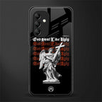 god don't like ugly back phone cover | glass case for samsung galaxy a14 5g