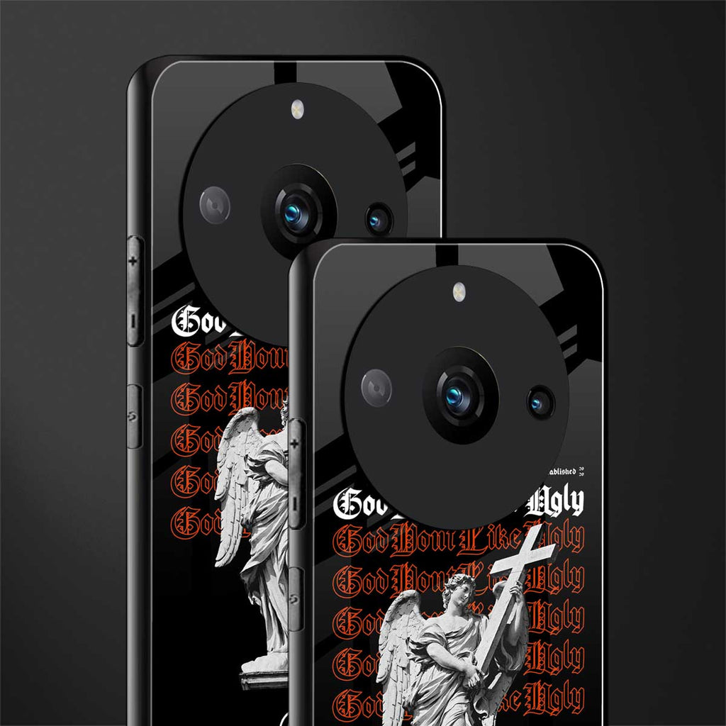 god don't like ugly back phone cover | glass case for realme 11 pro 5g