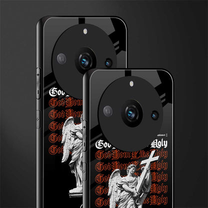 god don't like ugly back phone cover | glass case for realme 11 pro 5g