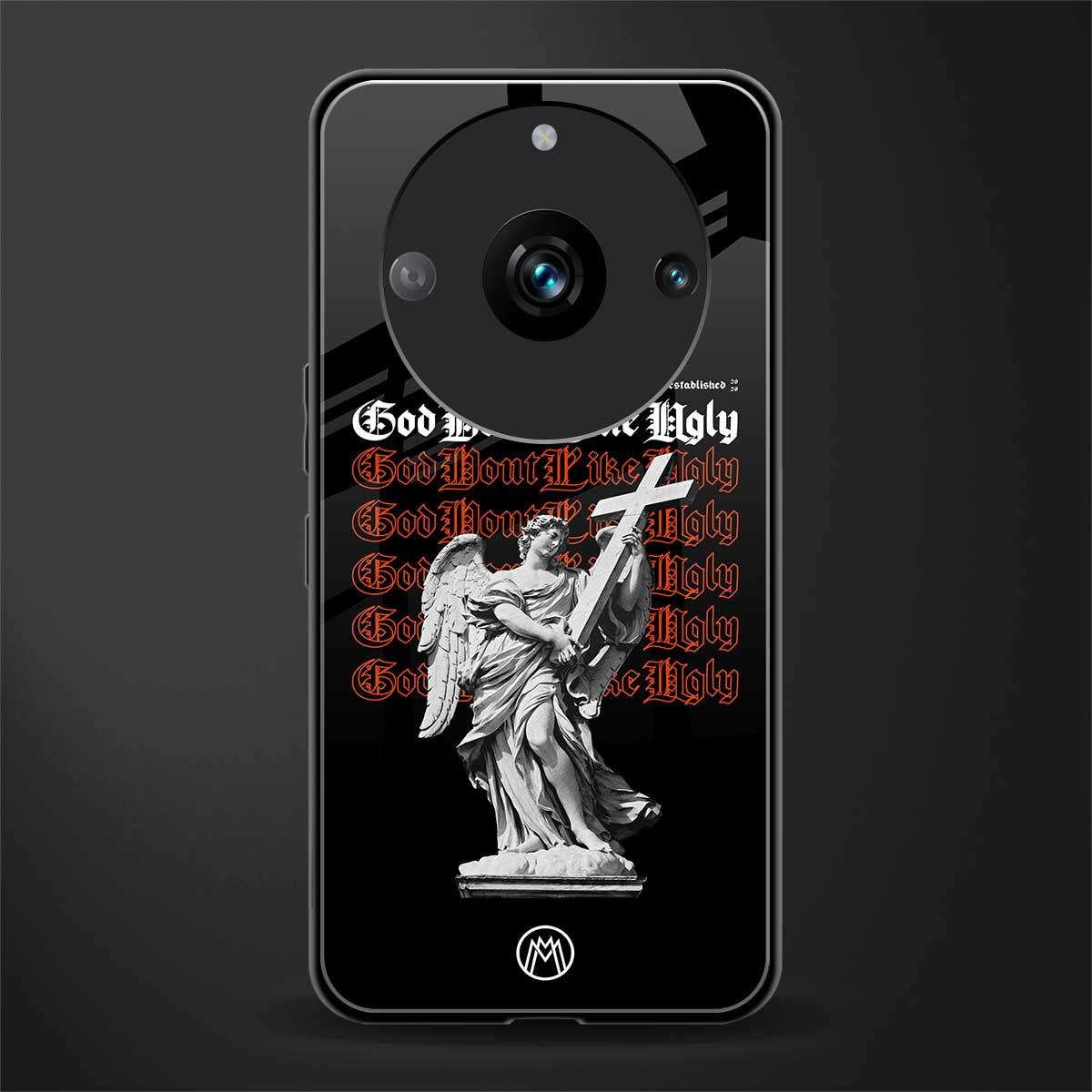 god don't like ugly back phone cover | glass case for realme 11 pro 5g