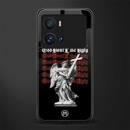 god don't like ugly back phone cover | glass case for iQOO 9 Pro