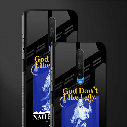 god don't like ugly exclusive glass case for poco x2 image-2